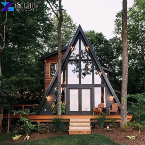 a frame cabin homes