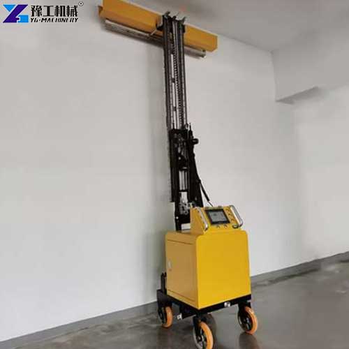auto wall plastering machine application