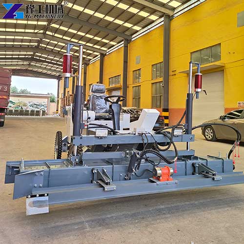 concrete laser screed machine application