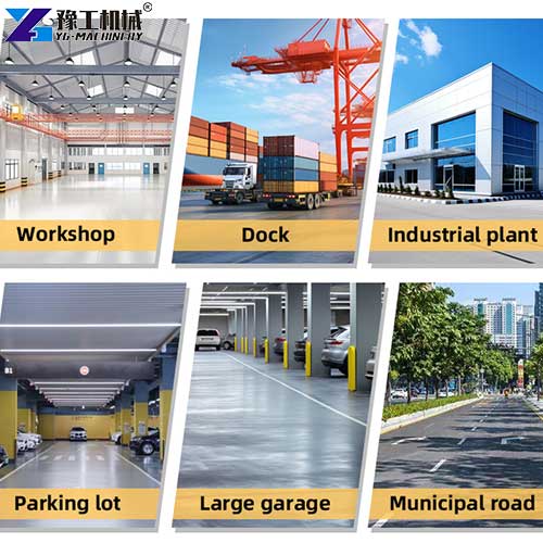 concrete laser screed machine applications