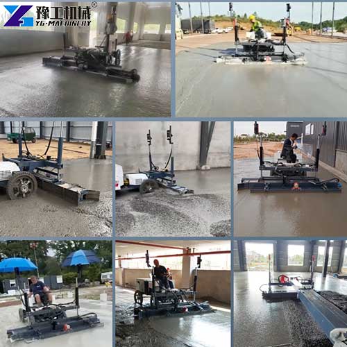 concrete laser screed machine usages
