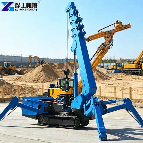 crawler spider crane