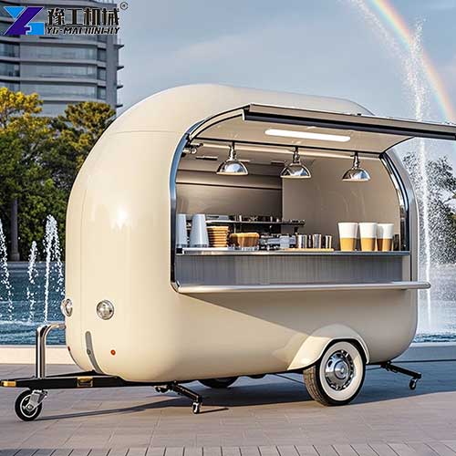 custom coffee trailer