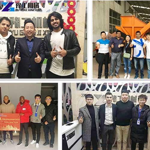 customers visit for full hydraulic core drilling machine