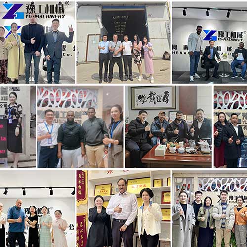 customers visit for road striping machine