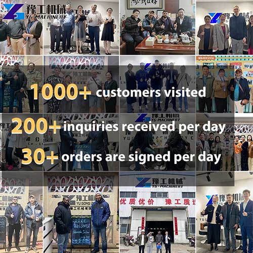 customers visit laser concrete screed machine