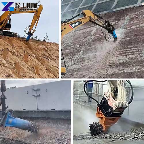 drum cutter attachment applications