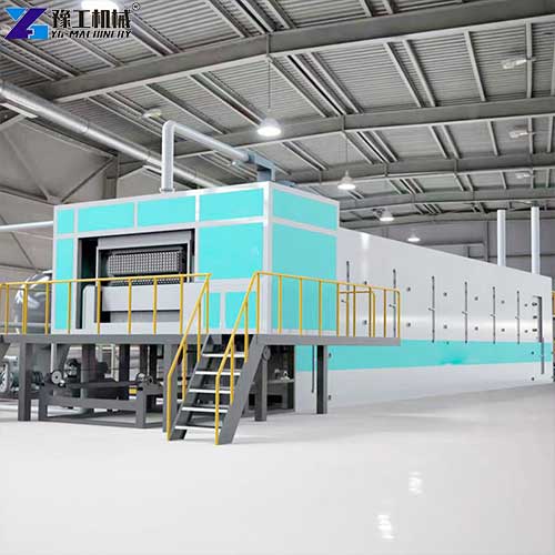 egg crate making machine line display