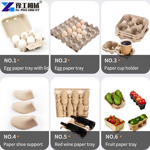 egg tray manufacturing machine applications