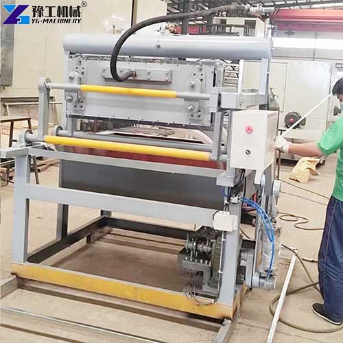 egg tray manufacturing machine company display