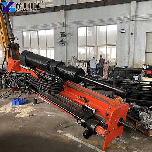 excavator drill and splitting machine
