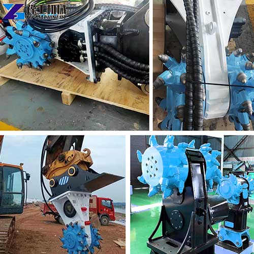 excavator drum cutter models