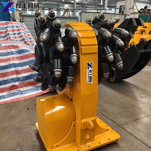 excavator drum cutter type