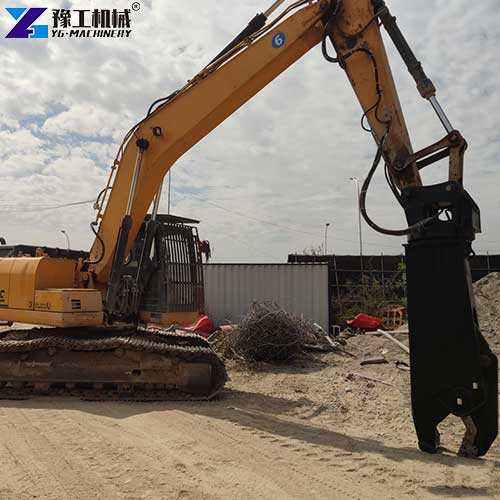 excavator eagle shear usages