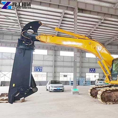 excavator hydraulic eagle beak shear usage