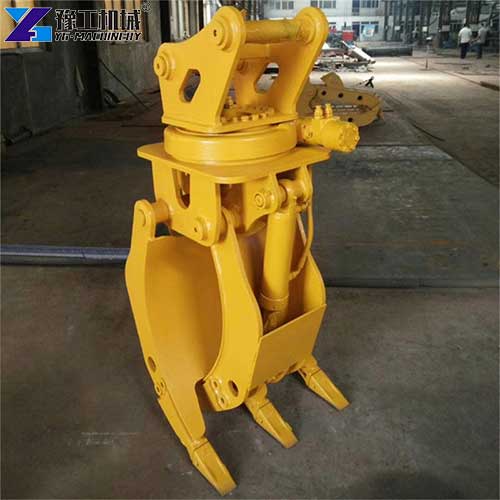 excavator log grab type