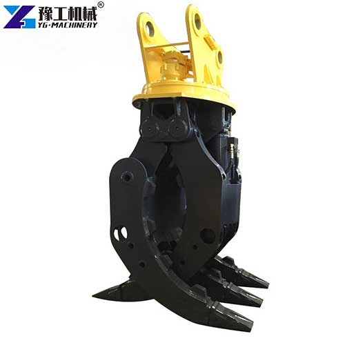 excavator log grapple model