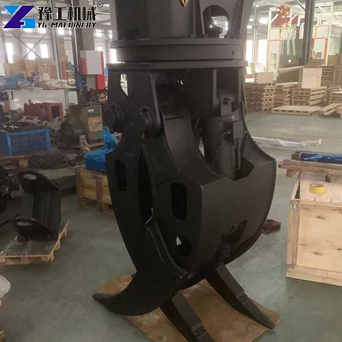 excavator log grapple price