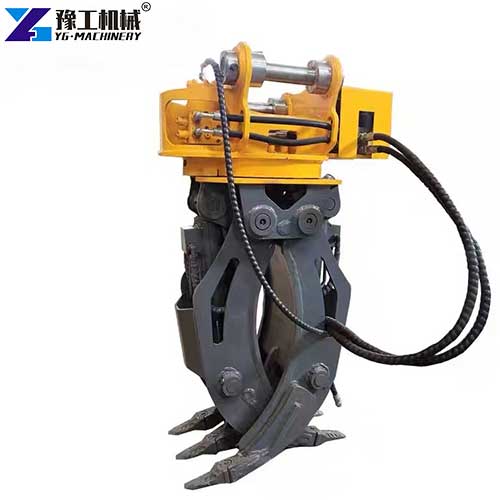 excavator log grapple