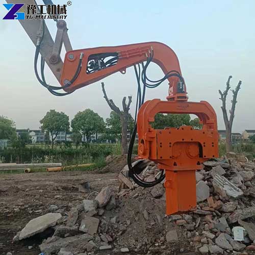 excavator-pile-driver-attachment-application