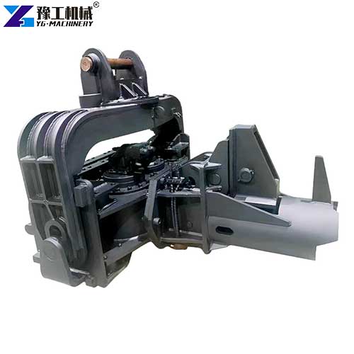 excavator pile driver attachment