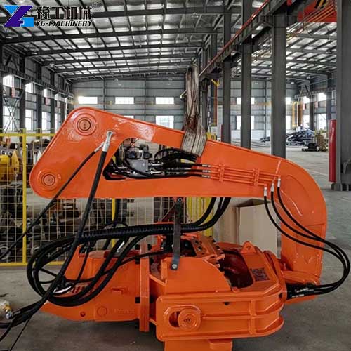 excavator pile driver model