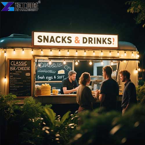 food catering trailer usage