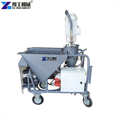 gypsum plaster spray machine price