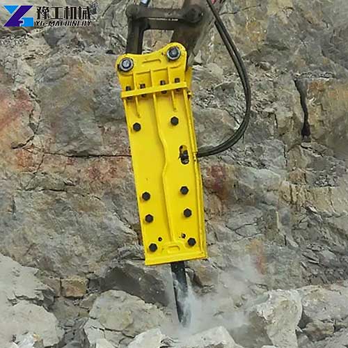 hydraulic breaker attachment application