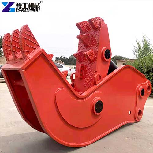 hydraulic concrete pulverizer for excavator