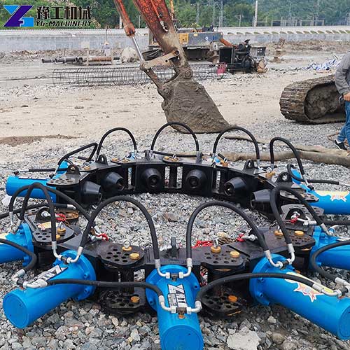 hydraulic pile breakers