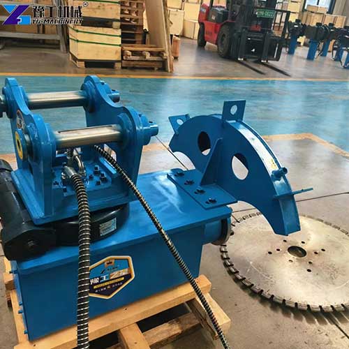 hydraulic rock saw for excavator