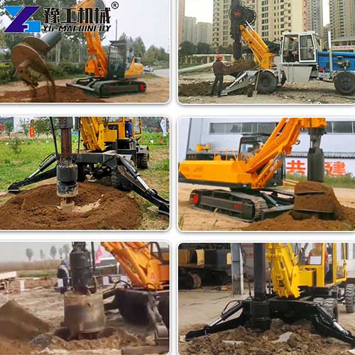 hydraulic rotary drilling rig applications