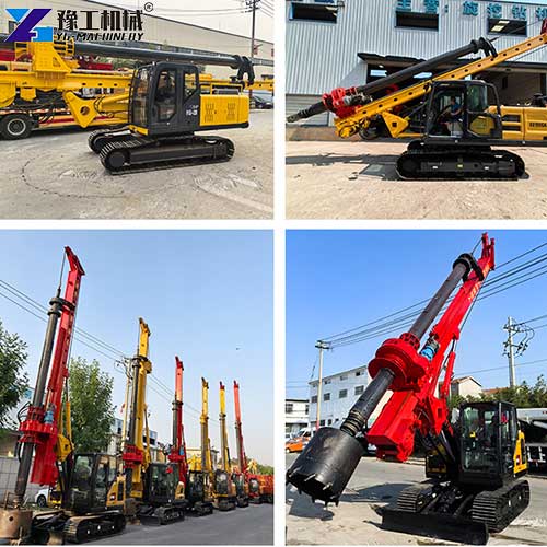 hydraulic rotary drilling rig types