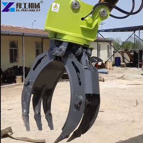 log grapple for excavator application