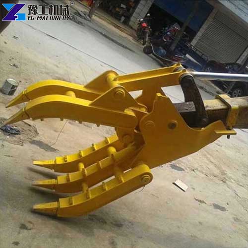 log grapple for excavator type