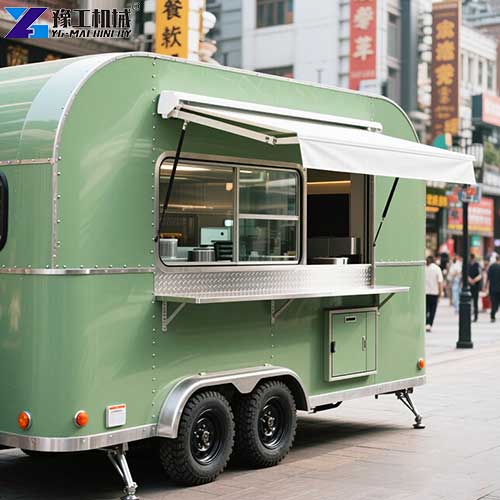 mobile catering trailer application