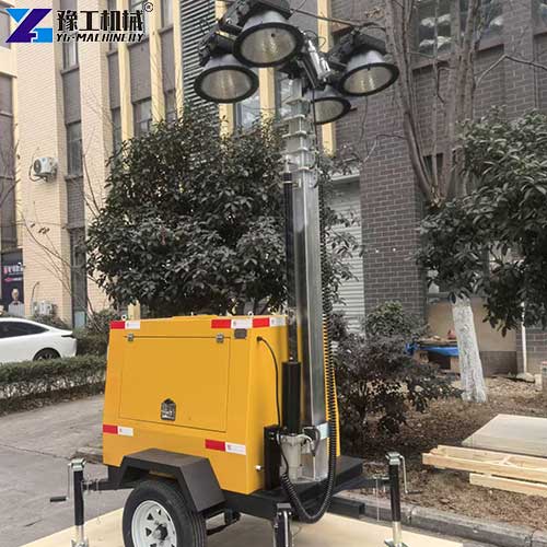 mobile lighting plant application