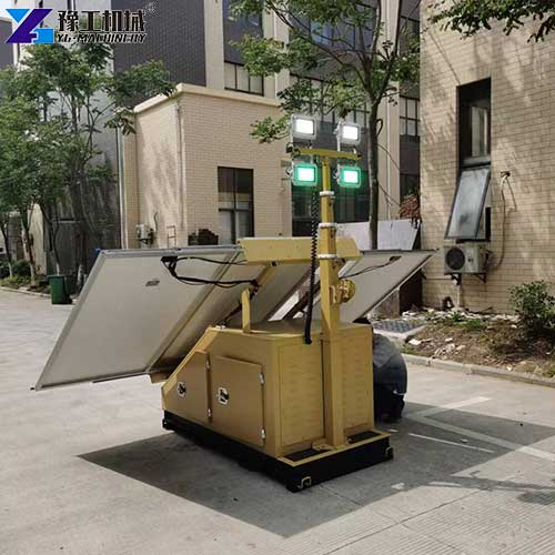 mobile lighting plant usage