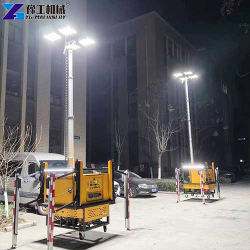 mobile lighting tower application