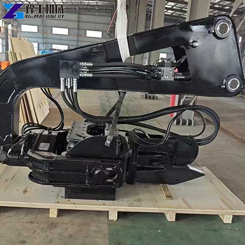 package of excavator pile driver attachment
