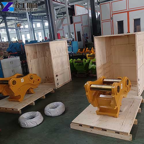 package of excavator quick attach