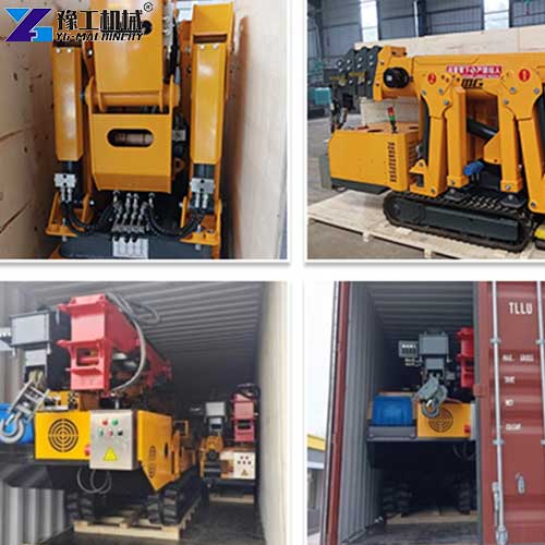 package of tracked mini crane