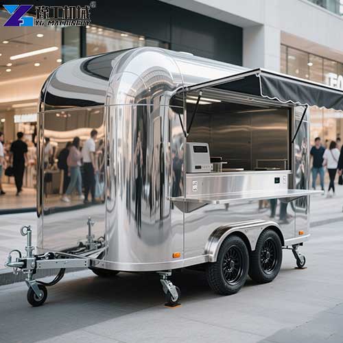 portable food catering trailer