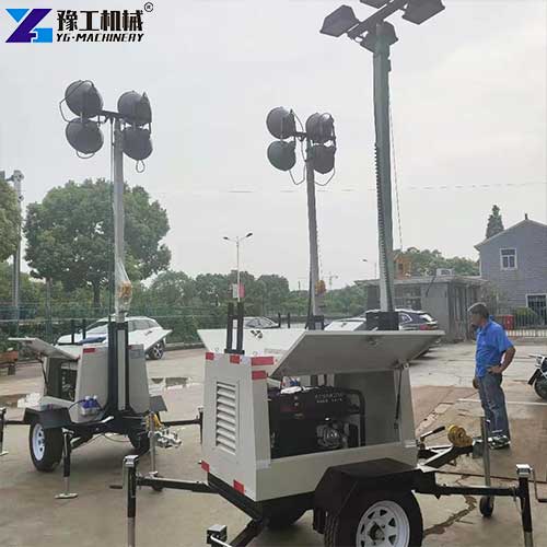 portable led light towers use in india