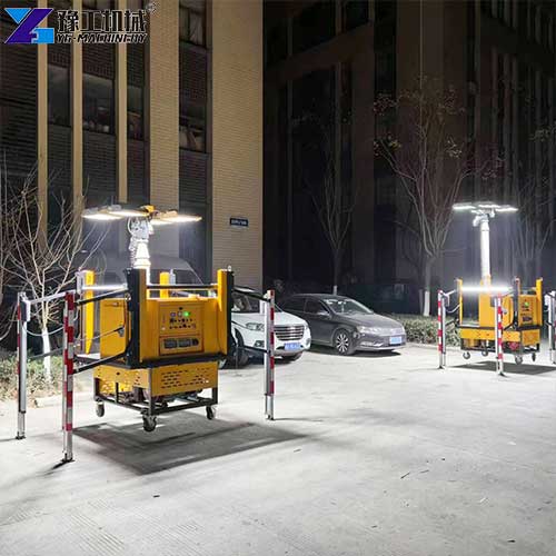portable lighting towers application