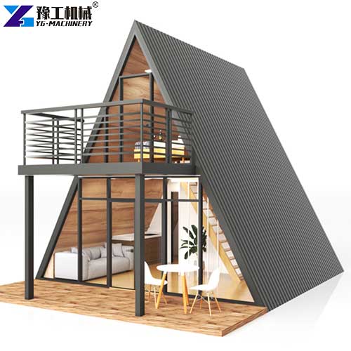 prefab triangle house