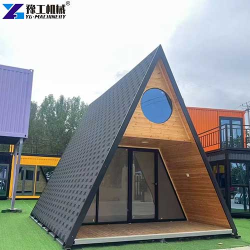 prefab triangle house manufacturer