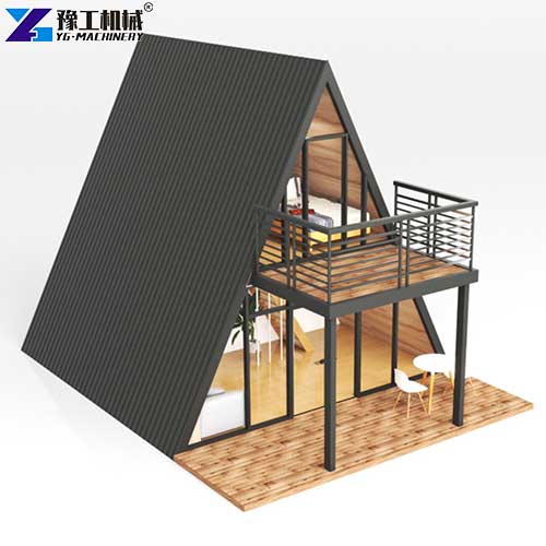 prefab triangle house