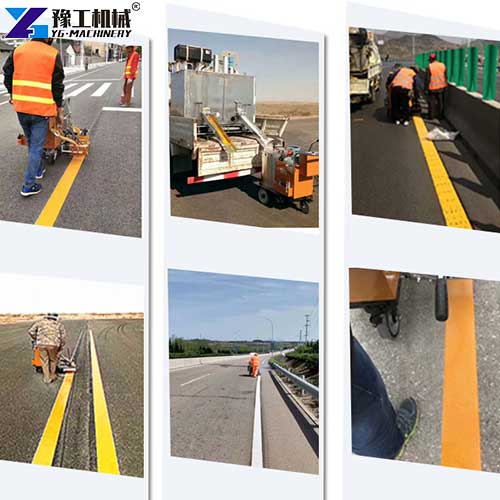 road striping equipment applications